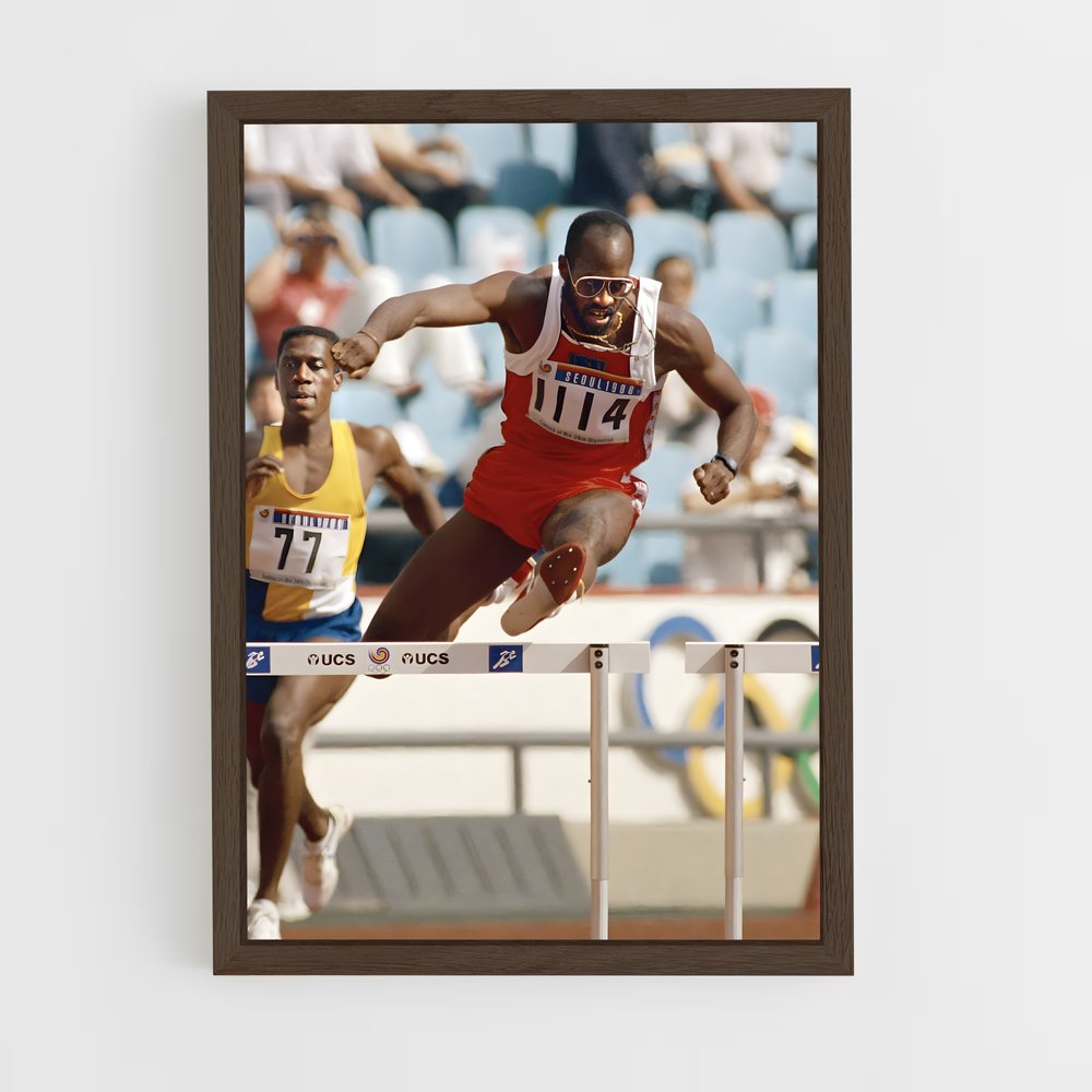 Poster Edwin moses – affiche Athlétisme (vue 5)